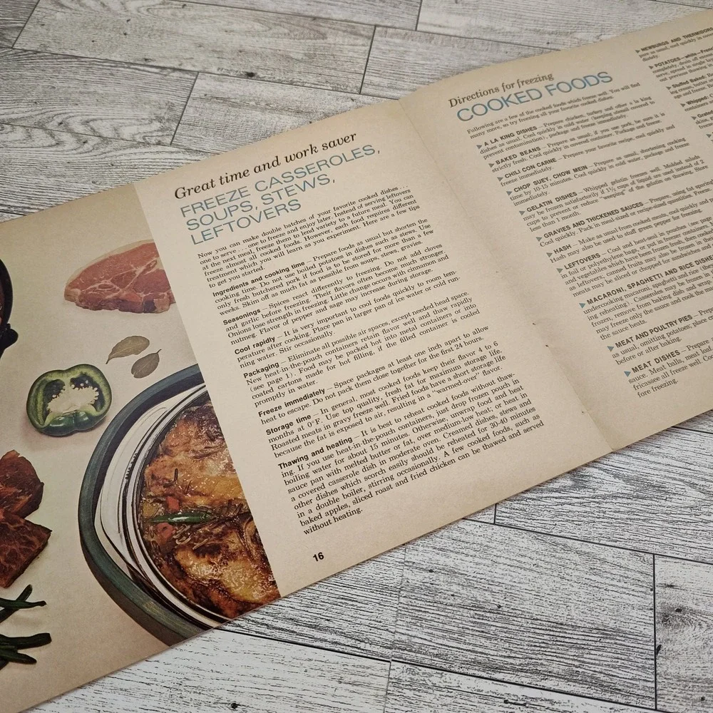 How To Make the Most of Your Freezer Booklet by Frigidaire